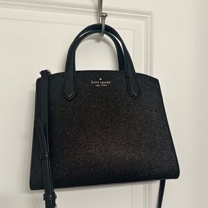 Kate Spade Tinsel Satchel - BLACK  NWOT